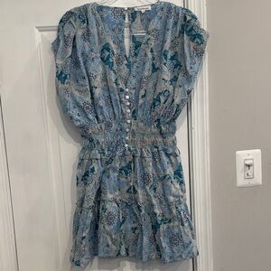 Heartloom Light Blue Floral Print Dress